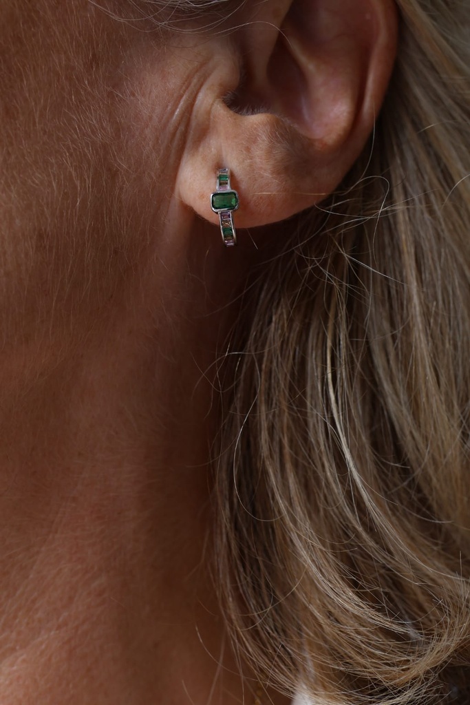 Pendiente Diamante Esmeralda  REBAJADO 40%