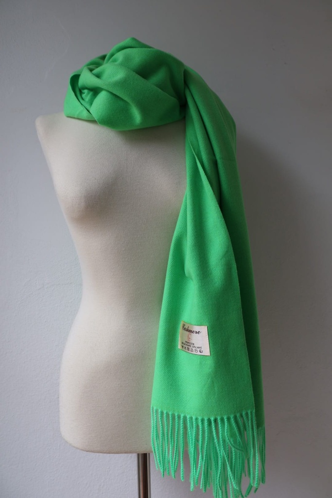 Pashmina Nevada Verde Fluor