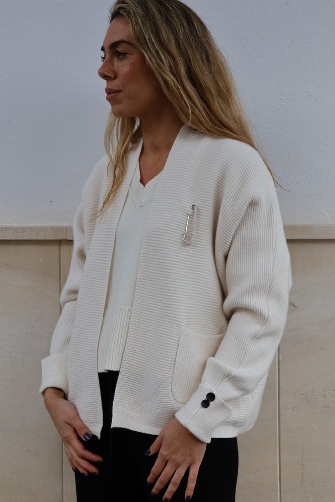 Chaqueta ESTELA Blanco Talla Unica