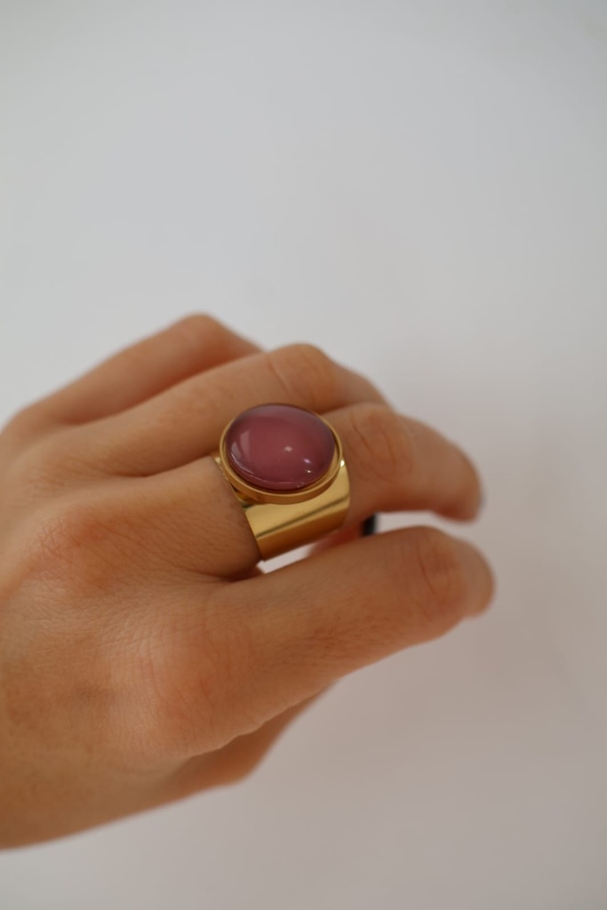 Anillo Rosal Rosa