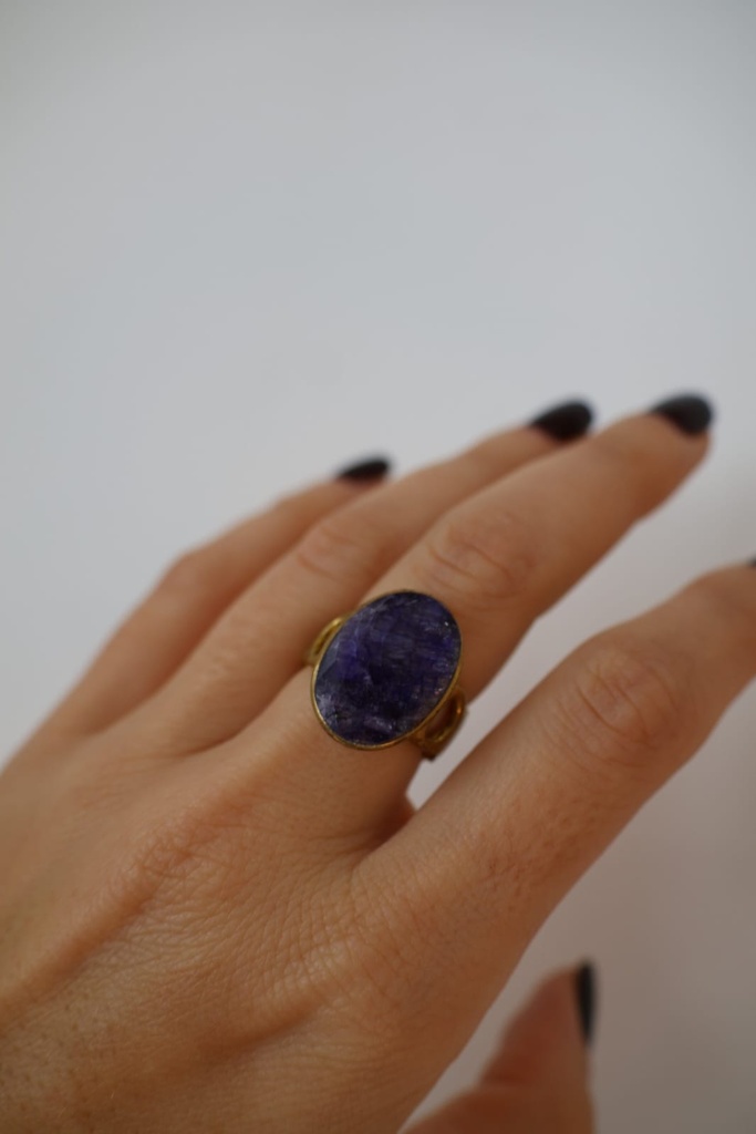 Anillo TANTALIO Azul