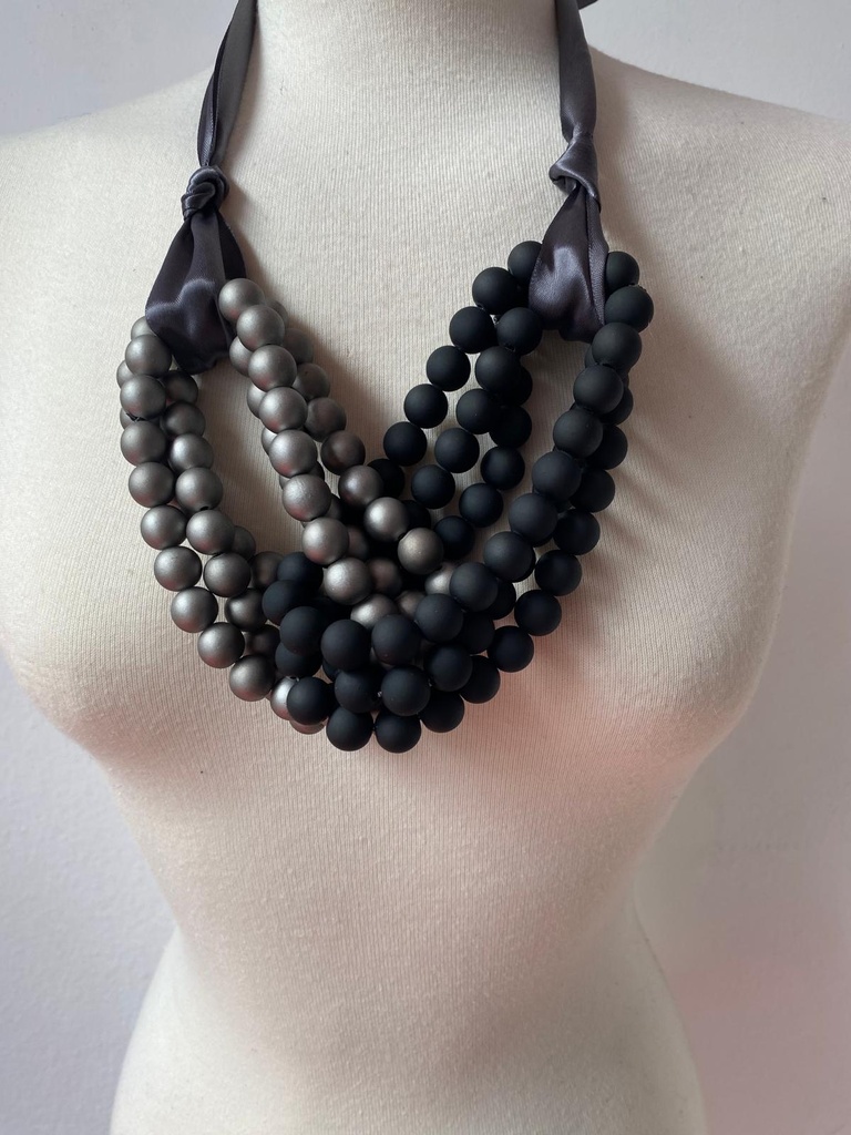 Collar NUDO Negro