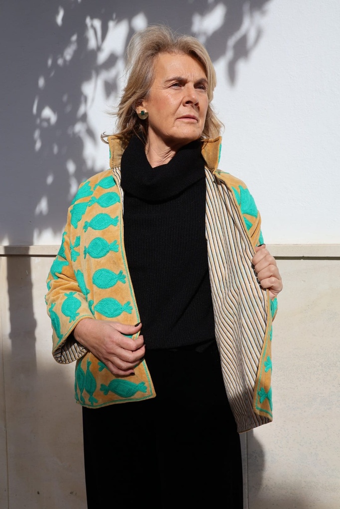 Chaqueta MARÍA Albero-Verde