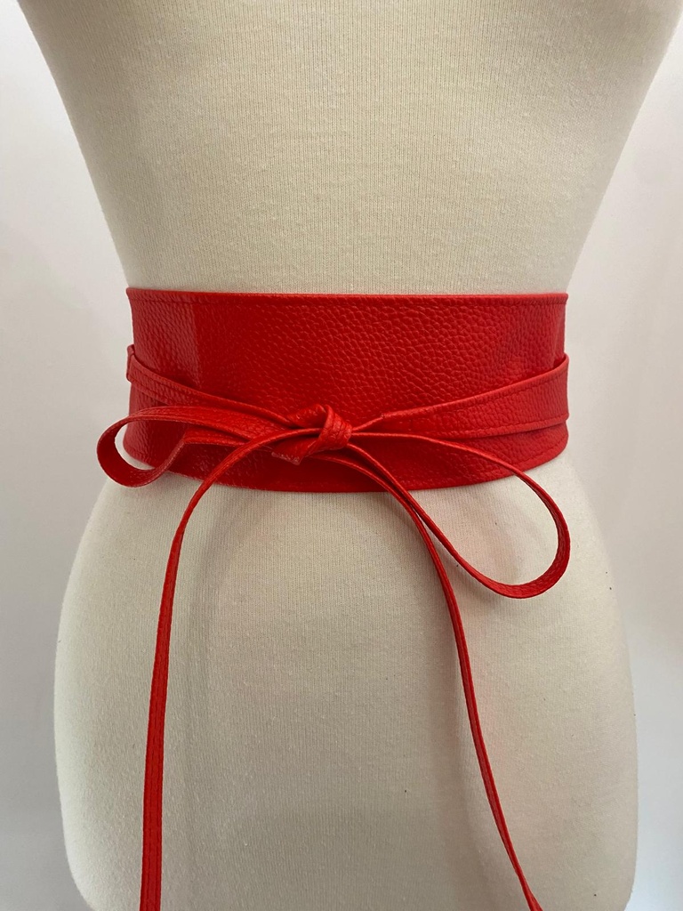 Cinturón FAJIN Estrecho Rojo. REBAJADO 50%