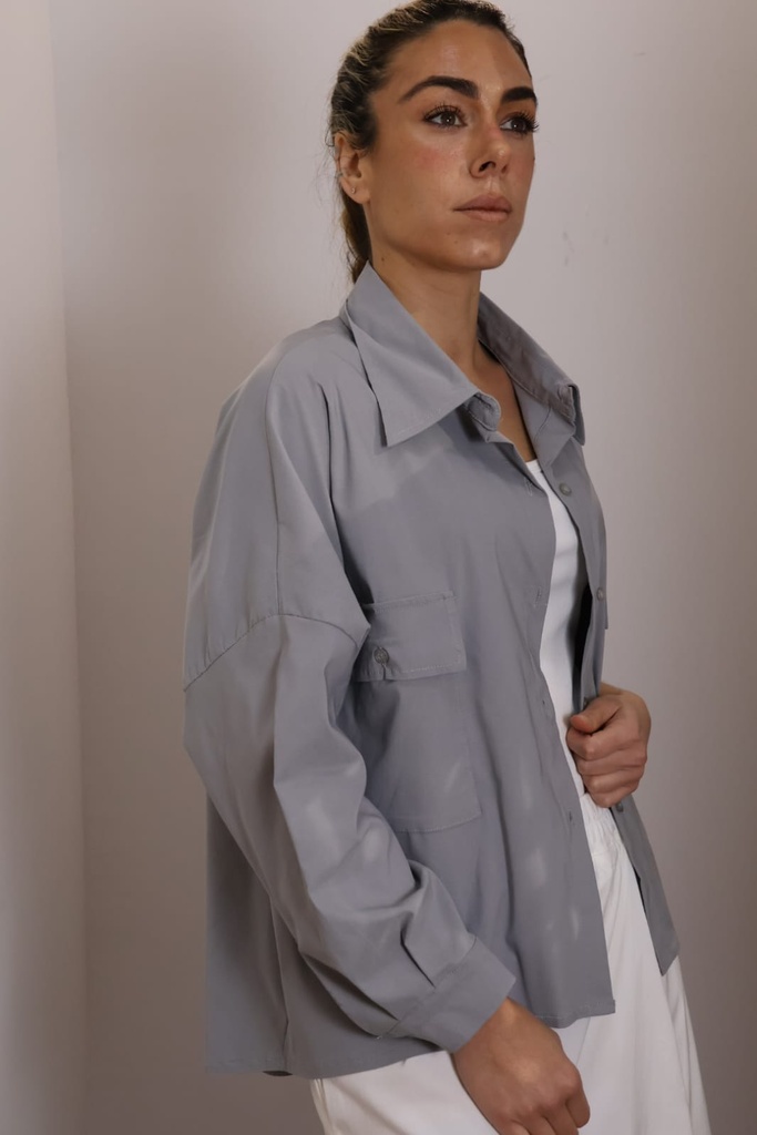Camisa LUISA Gris  REBAJADO 50%