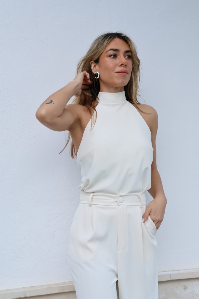 Top HERMES Marfil. REBAJADO 50%