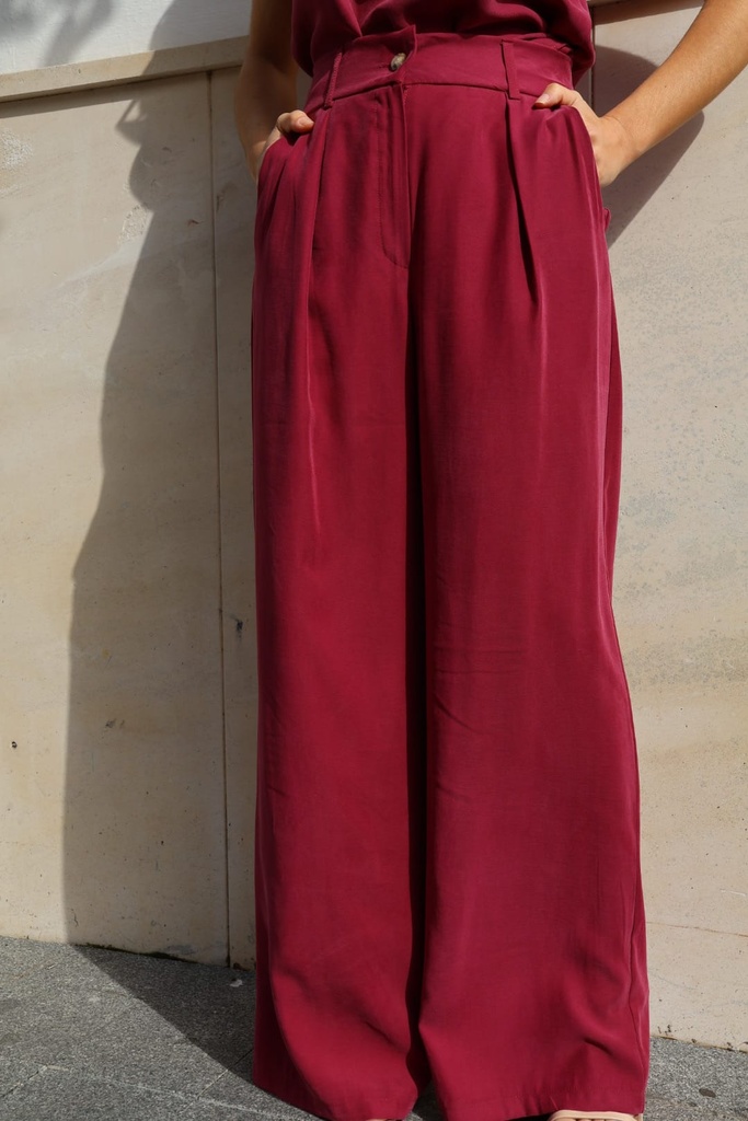 Pantalón LUNE Tinto  REBAJADO 30%