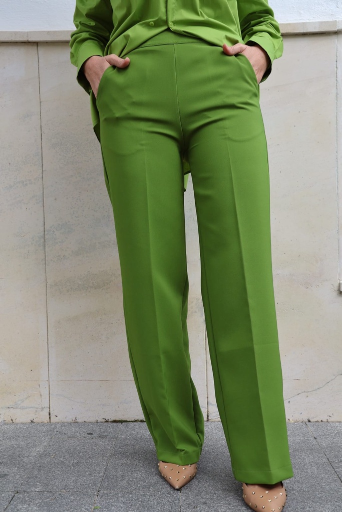 Pantalón NARANJO Verde  REBAJADO 50%