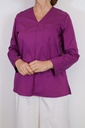 Camisa LAURINA Morado Rebajado %