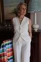 Chaleco ELEANOR Blanco Tallas. 42-48