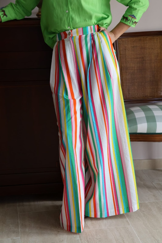 Pantalón SEERSUCKER. Tallas.  42-44