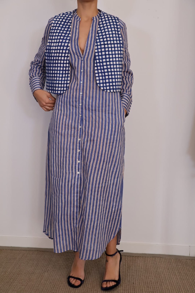 Chaleco NIZA Azul Rebajado 50%