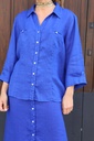 Camisa CHIARA Azul  Talla XXL  REBAJADO 50%