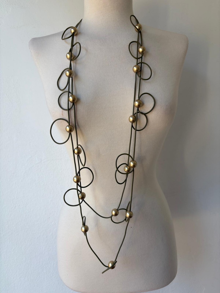 Collar FIRMAMENTO Kaki  REBAJADO 30%
