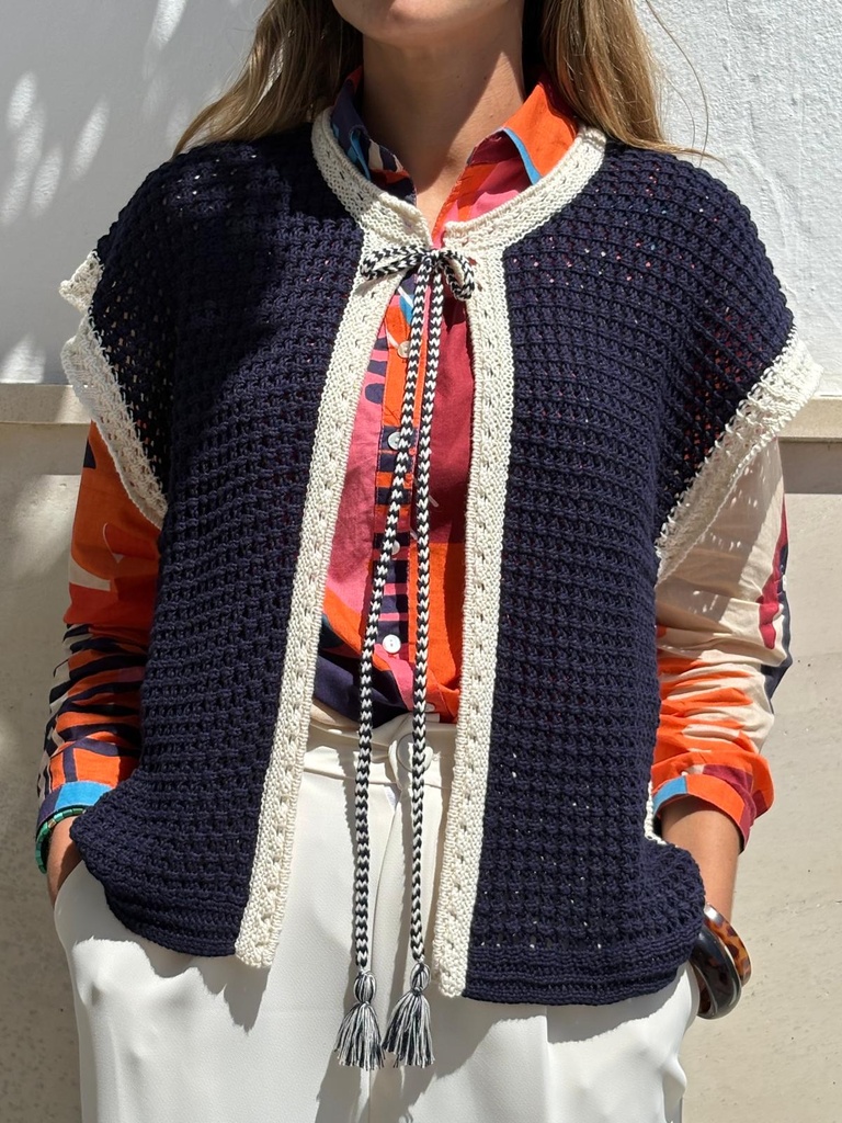 Chaleco BULGARIA Azul.