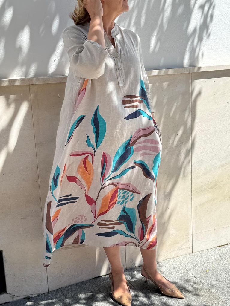 Vestido SEMBRADO Beig