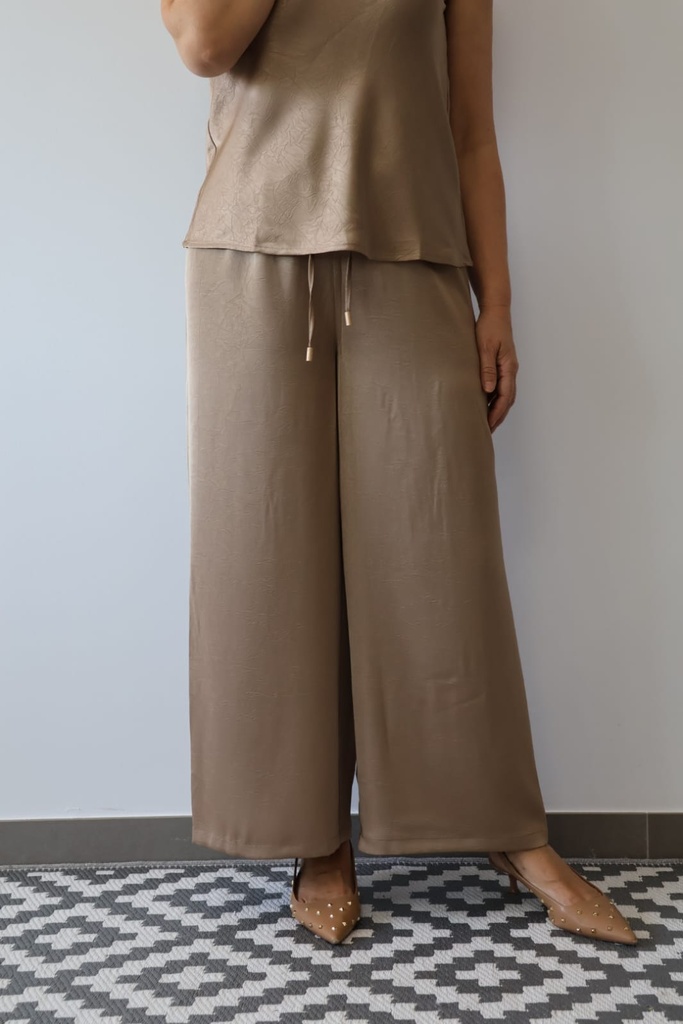 Pantalón HOJALDRE Chocolate