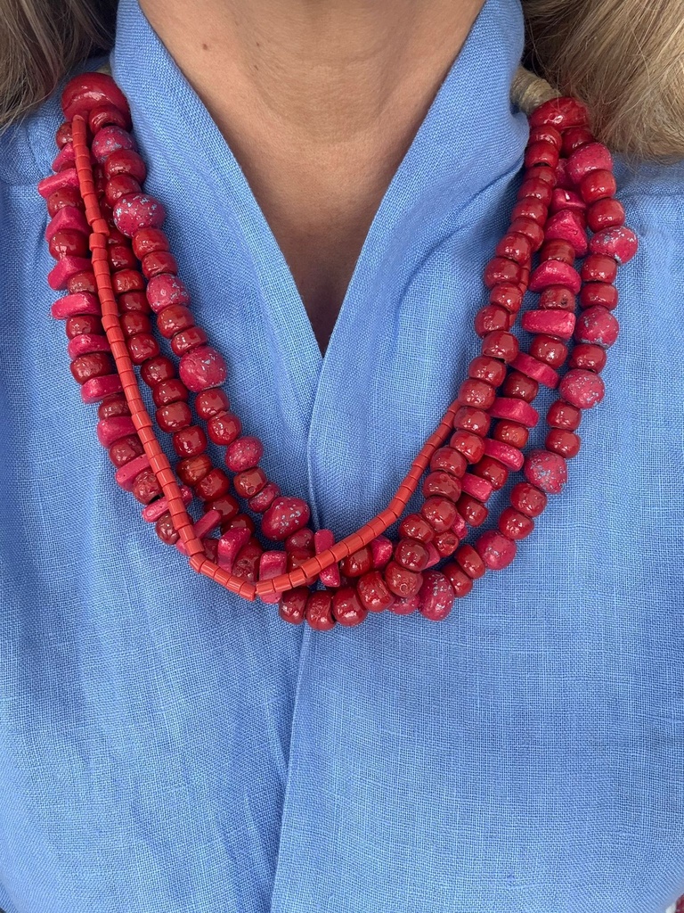 Collar ROQUETA Rojo