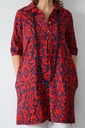 Vestido LABERINTO rojo