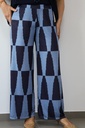 Pantalón AJEDREZ Azul  REBAJADO 30%