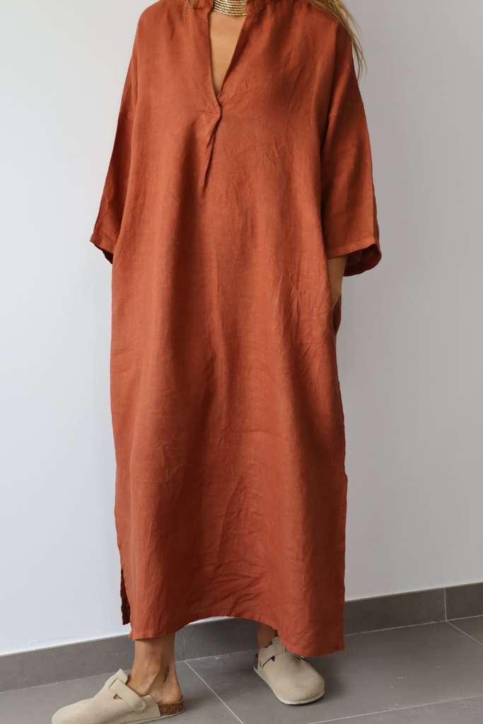 Vestido DOHA Arcilla
