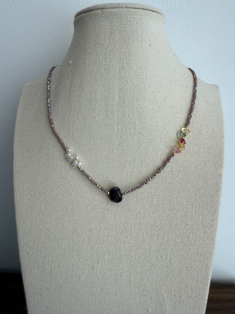 Collar GRUTA Morado