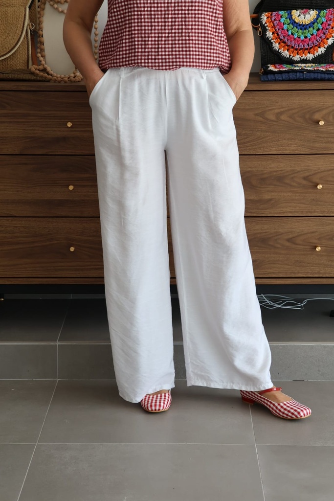 Pantalón ALBI Blanco. REBAJADO 30%