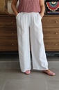 Pantalón ALBI Blanco. REBAJADO 50%