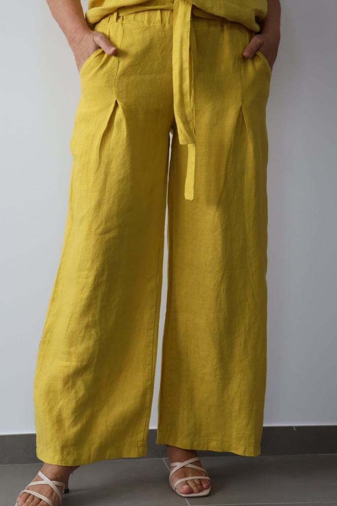 Pantalón ROSALÍA Mostaza.  REBAJADO 50%