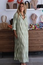 Vestido IKAT Verde