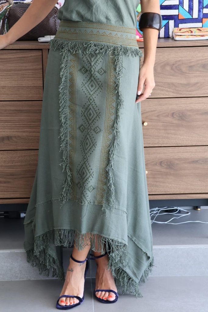 Falda INCA Verde