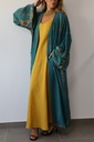 Kimono VOLCÁN Turquesa