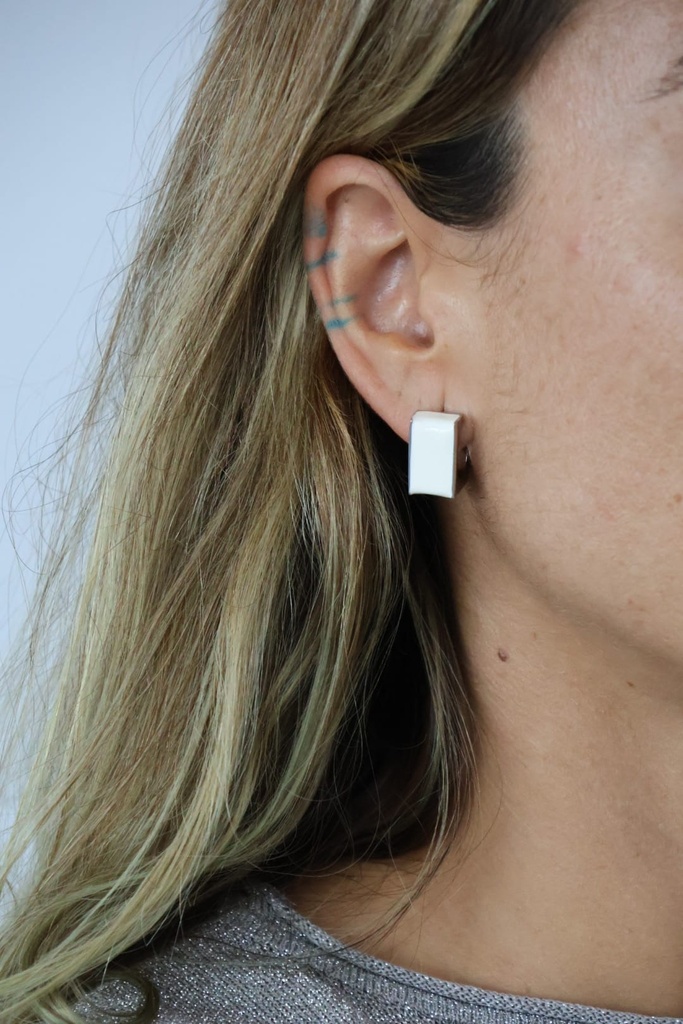 Pendiente ACERI Blanco