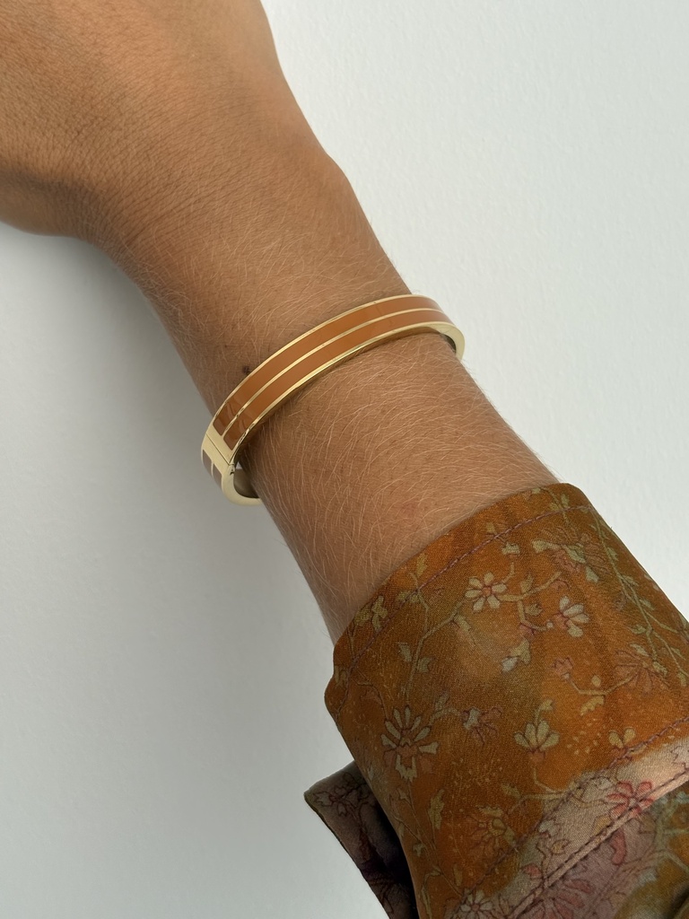 Pulsera OVAL  Dorada