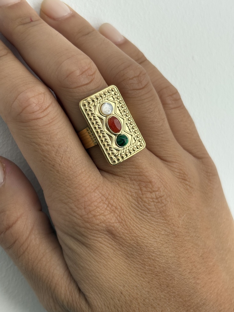 Anillo TRES COLORES