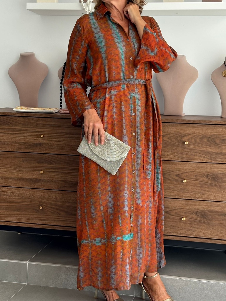 Vestido SUANCES Teja
