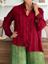 Conjunto MADISON Verde/Burdeos