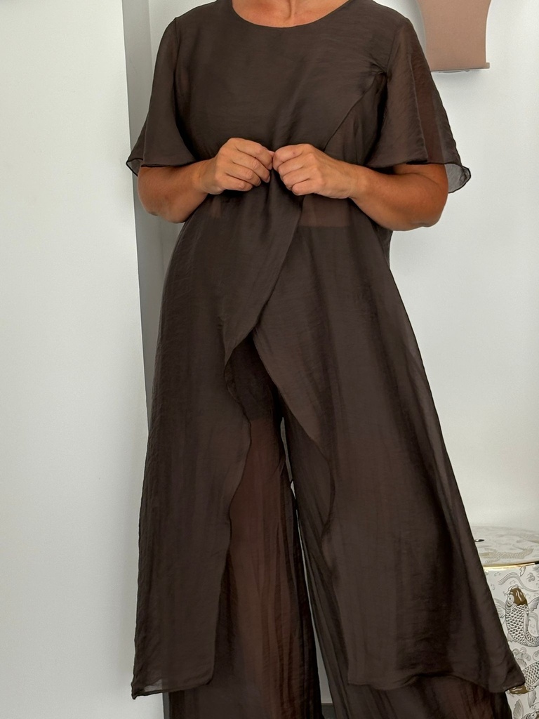 Conjunto MARSELLA Chocolate