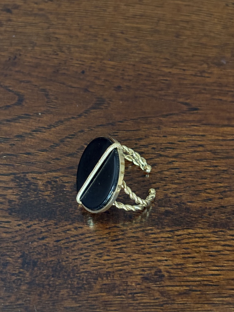 Anillo BARRERA Negro