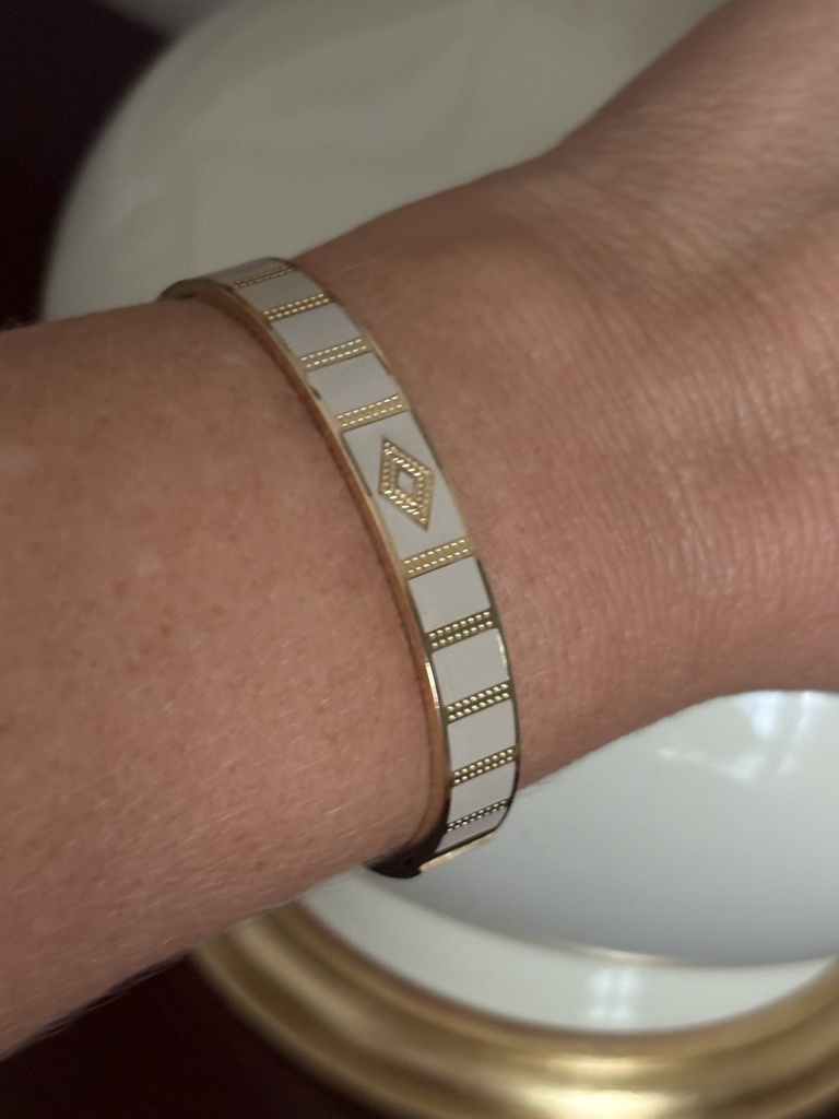 Pulsera ROMBO Beige