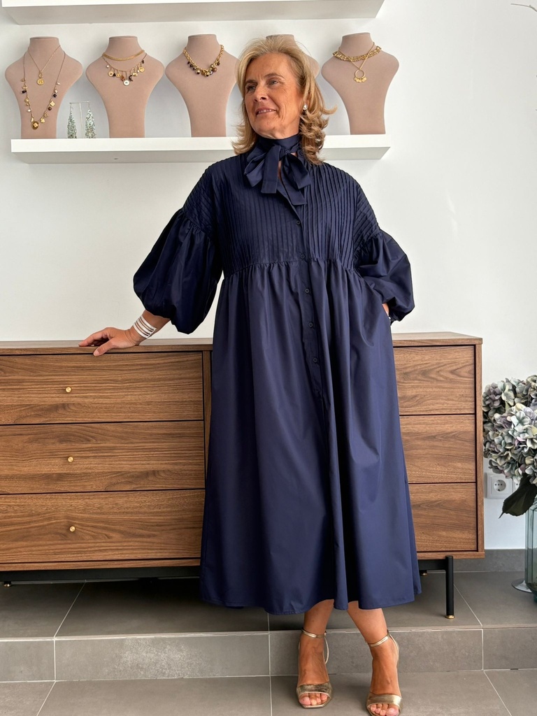 Vestido VELÁZQUEZ Marino