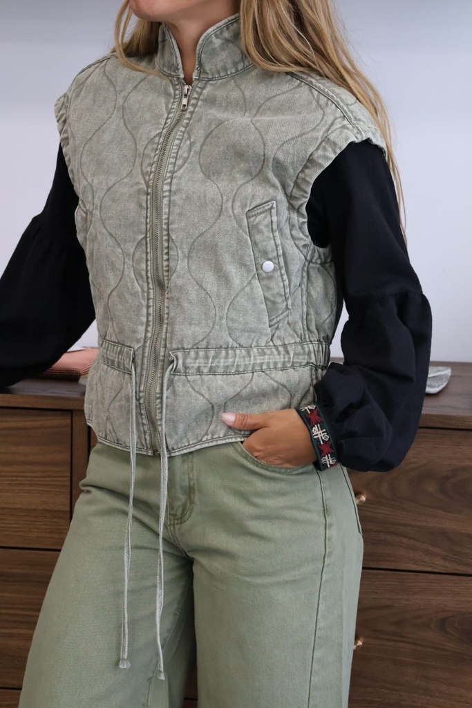 Chaleco BEGOÑA Kaki