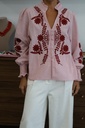 Camisa JULIETA Burdeos