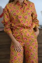 Camisa FLORENTINA Mostaza
