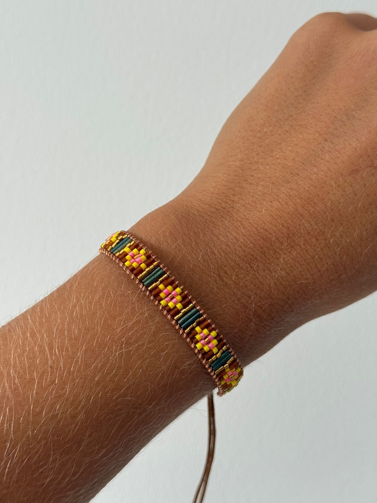 Pulsera ESTRELLA Marrón