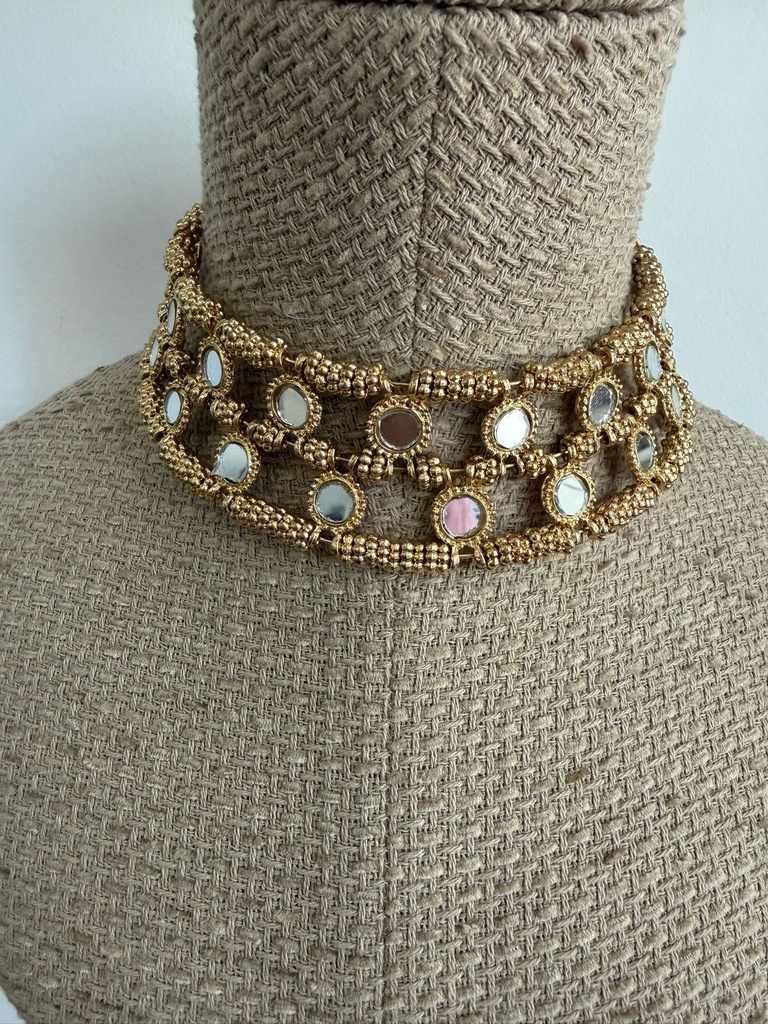 Collar ESPEJO Redondo
