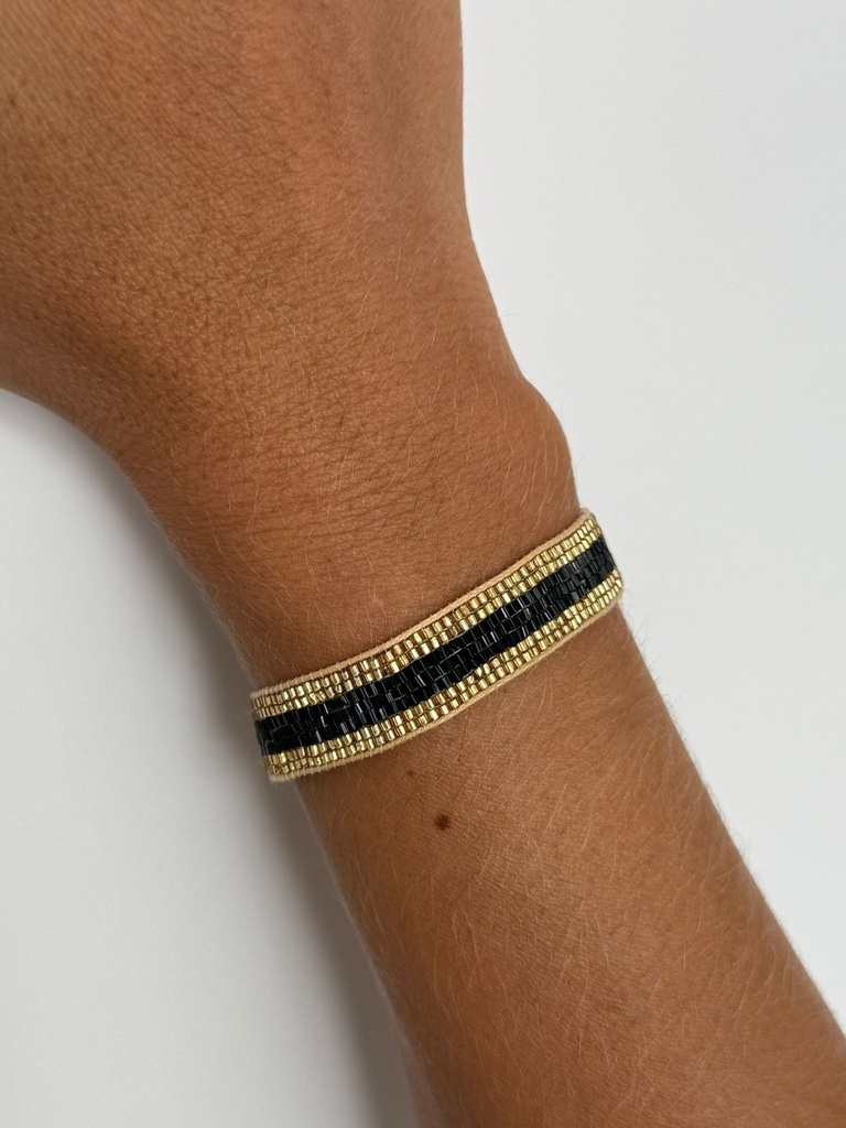 Pulsera BOMANI Negro