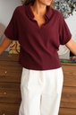Jersey MARÍA Burdeos
