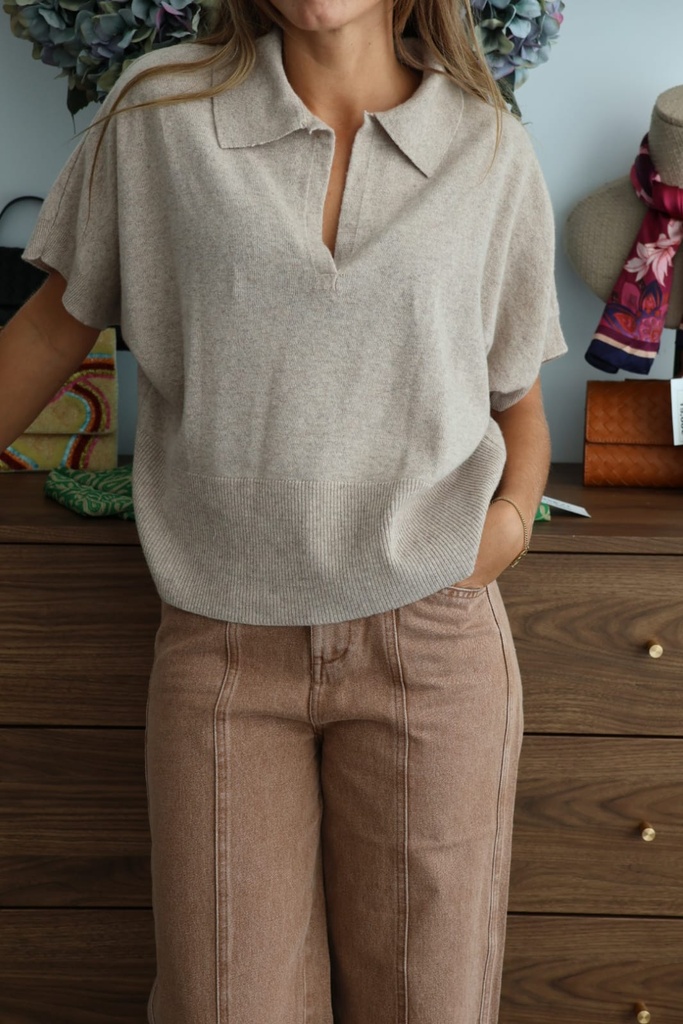 Jersey MARÍA Beige