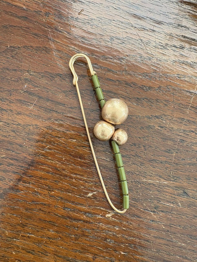 Broche BOLAS Verde